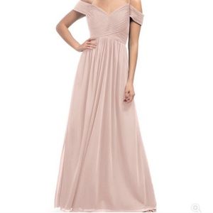 Azazie Aja Dusty Rose bridesmaid dress